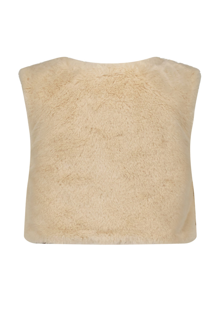 Baby gilet EMOBLA reversible Pearled Ivory