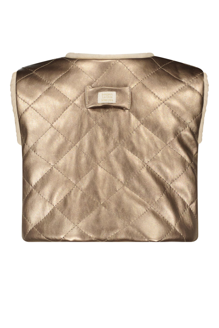 Baby gilet EMOBLA reversible Pearled Ivory