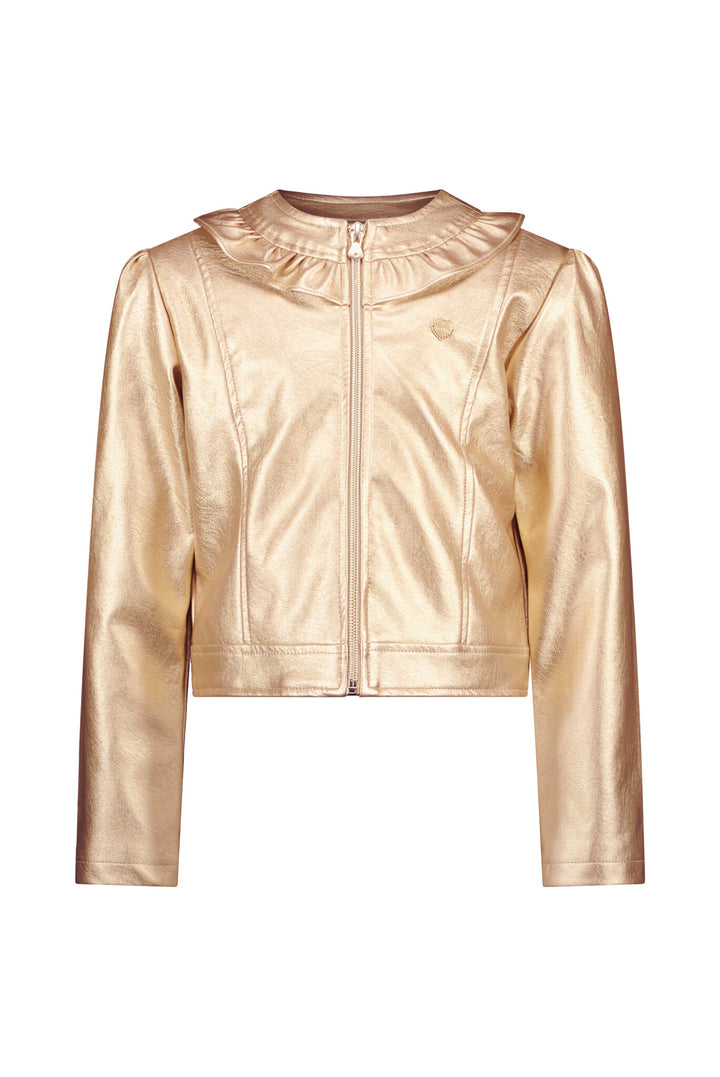 Kids jasje ARLETTE fake leather jacket Gold Rush