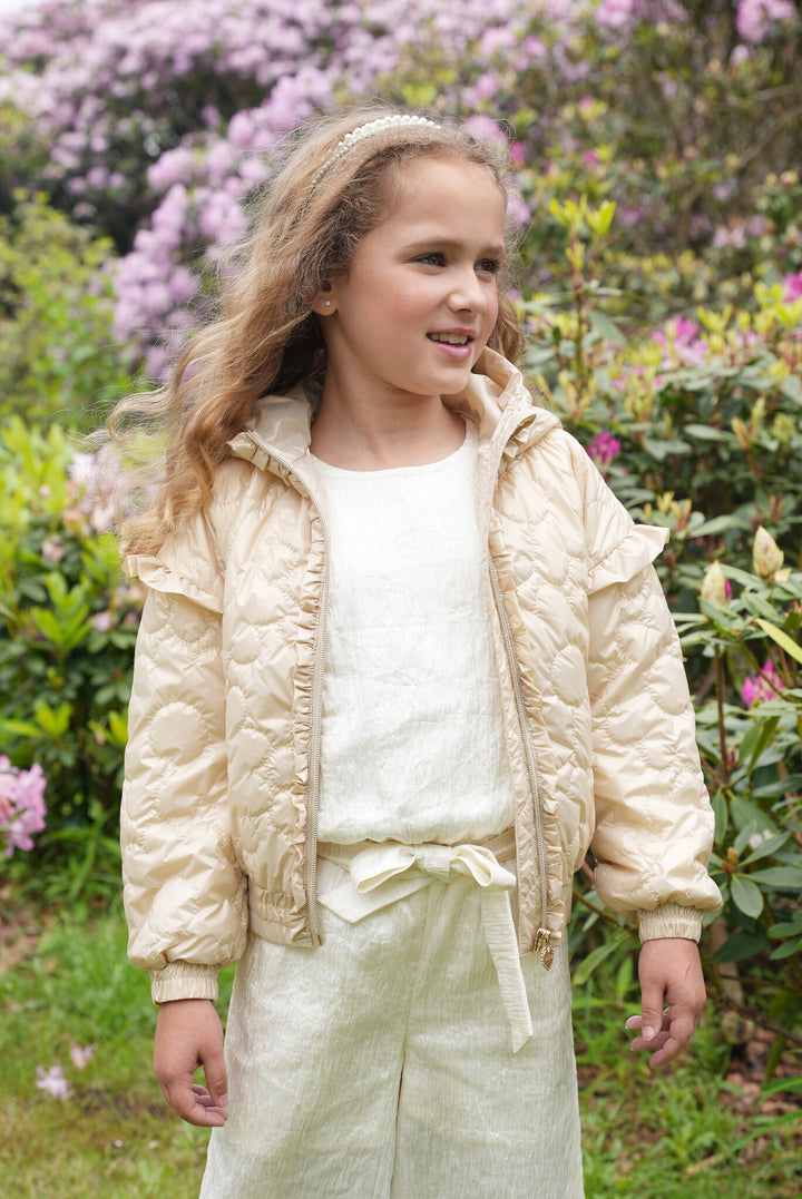 Kids jasje BLIMSY quilted summer jacket Gold Rush