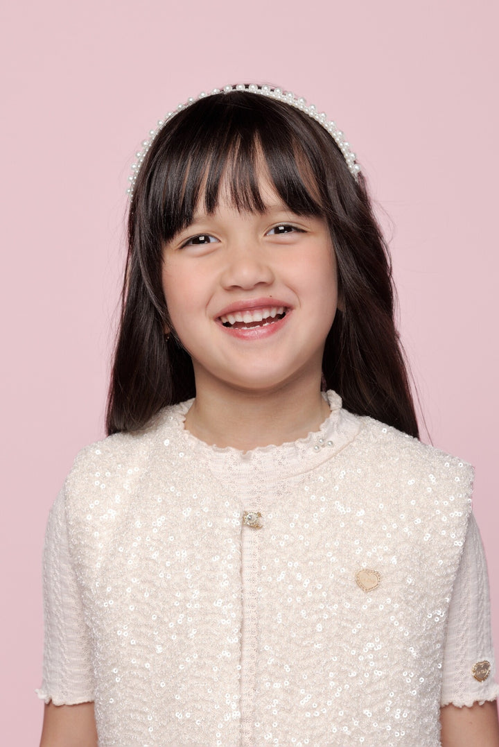 Kids T - shirt NELIFE spring knit basic top Dreamy Creamy