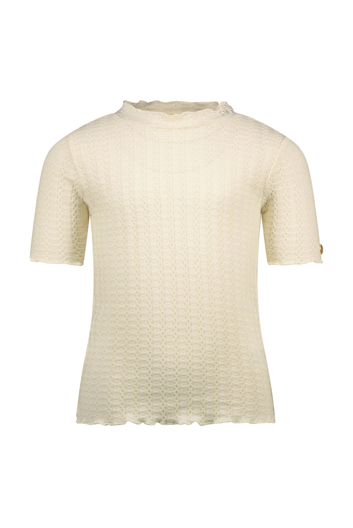 Kids T - shirt NELIFE spring knit basic top Dreamy Creamy