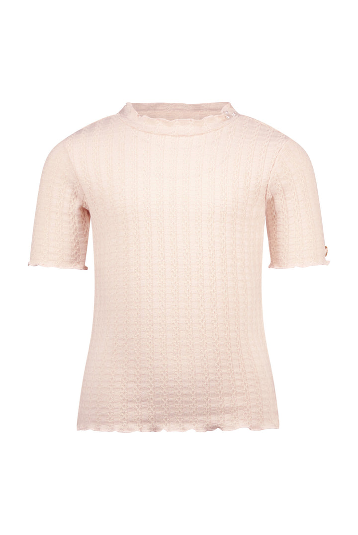 Kids T - shirt NELIFE spring knit basic top Pinky Promise