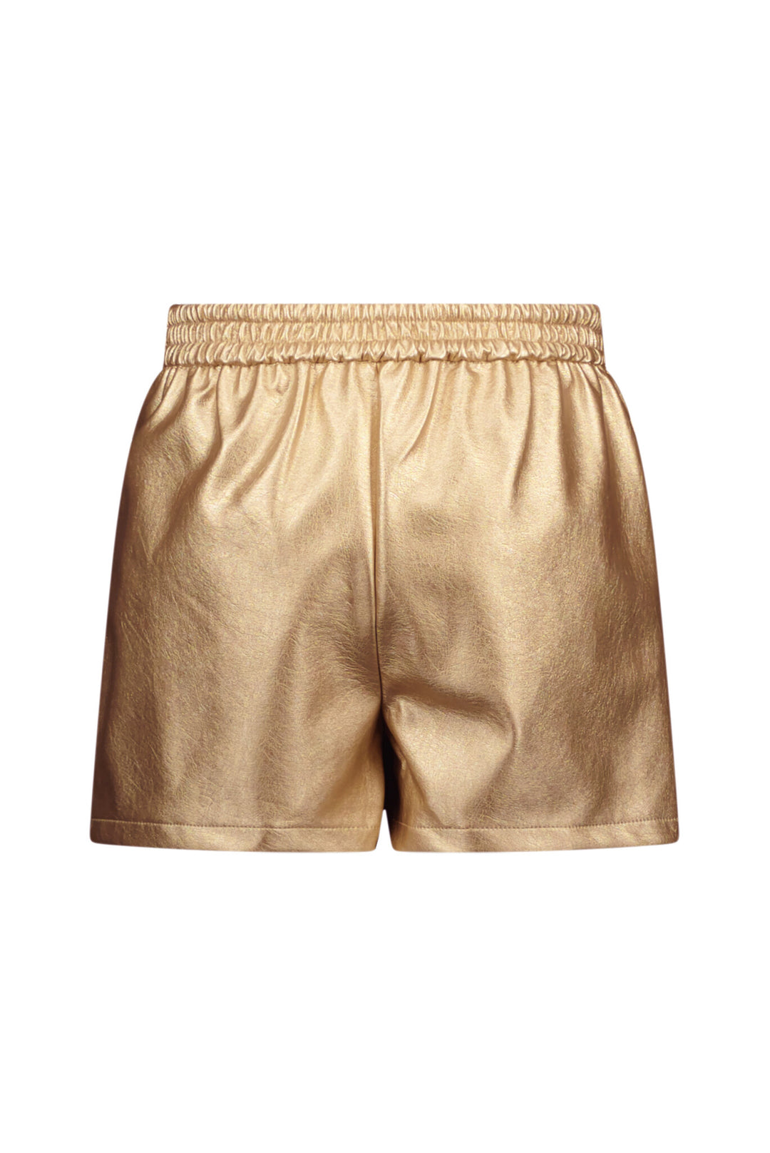 Kinderhose DUTTI Fake-Leder-Shorts Gold Rush