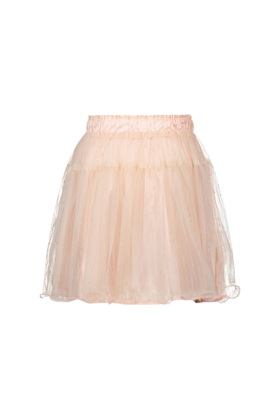Kids rok TREACLE gold net skirt Pinky Promise