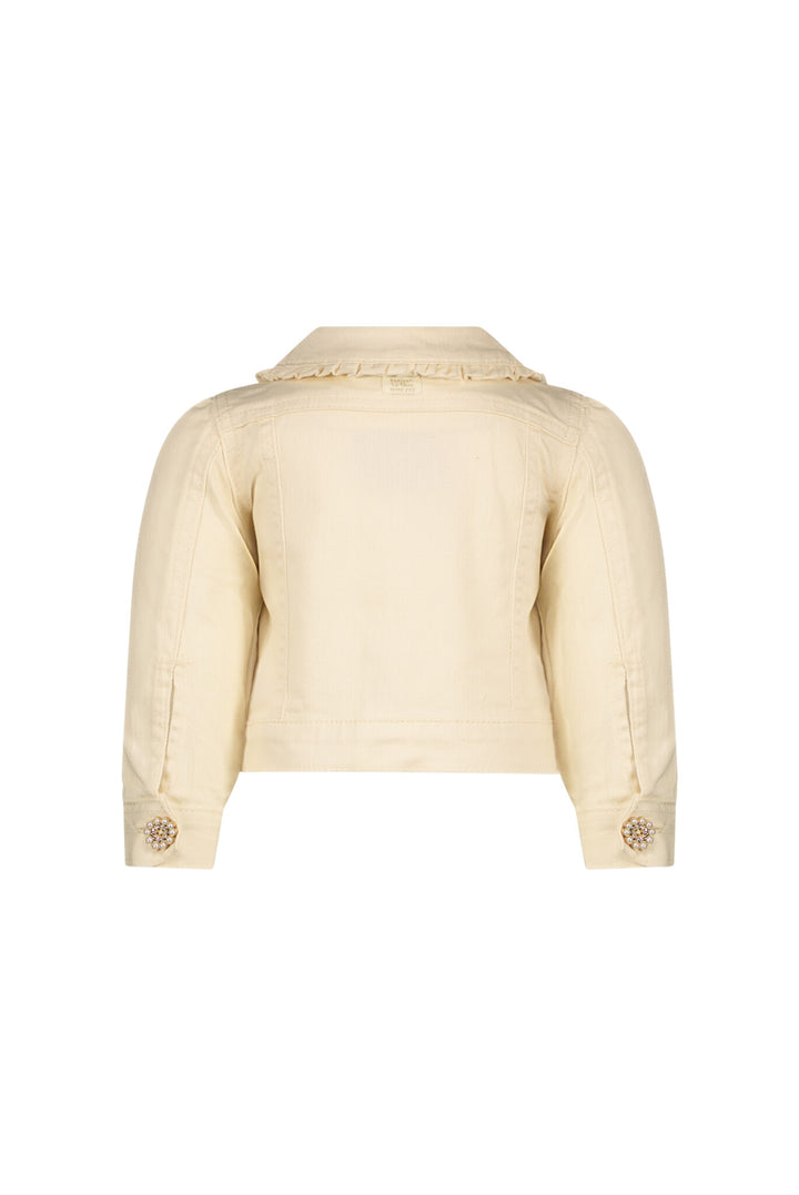 Baby jasje ABLY denim jacket Pearled Ivory