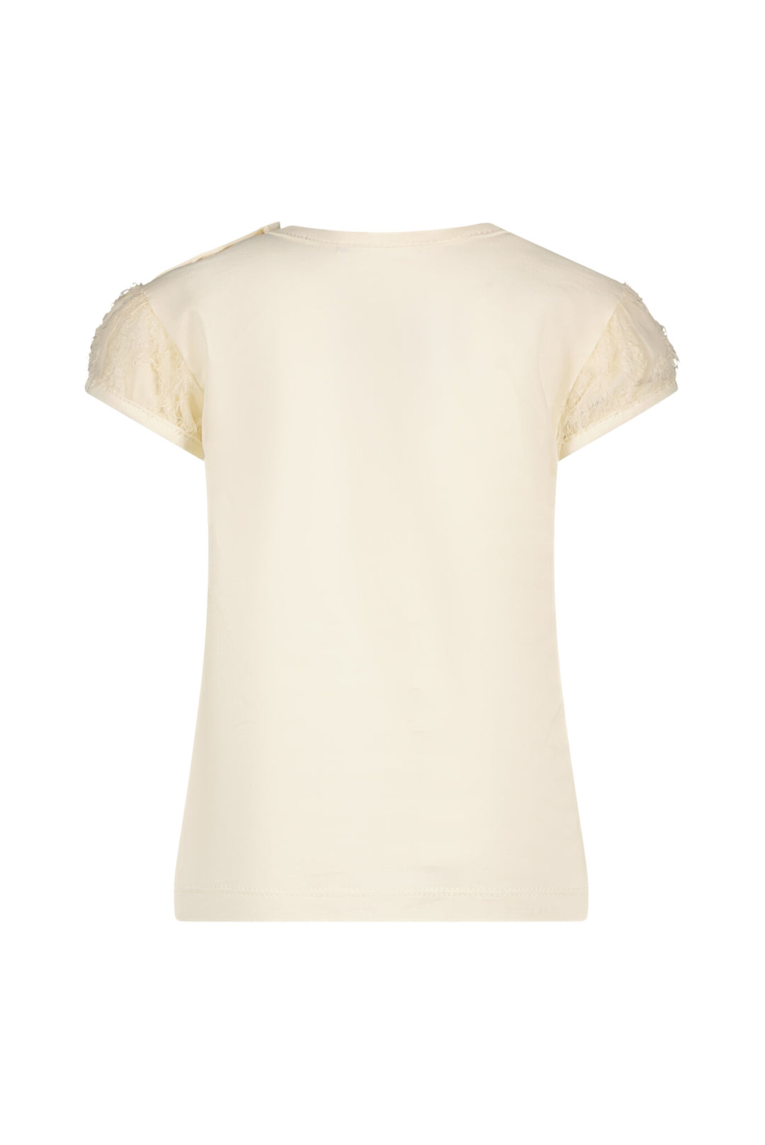 Baby T - shirt NOSHLY Sharon's sleeve T - shirt Pearled Ivory