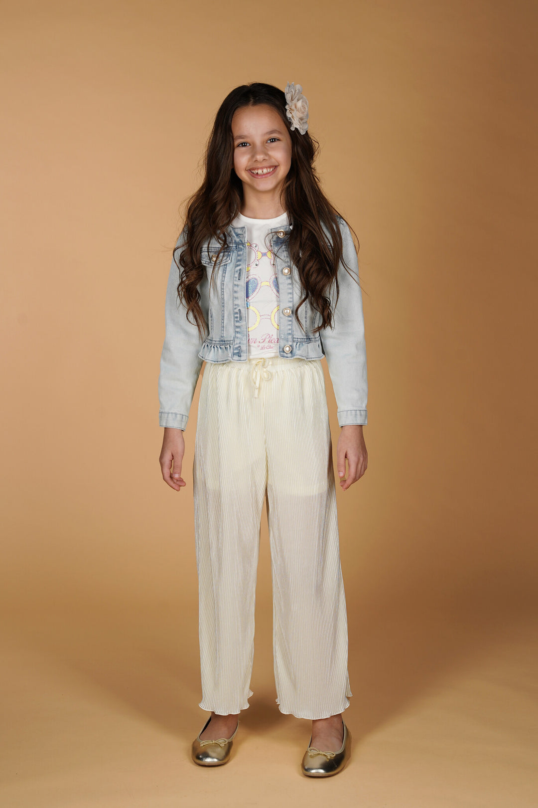 Kids jasje ANOUK denim summer jacket Classic Light Denim