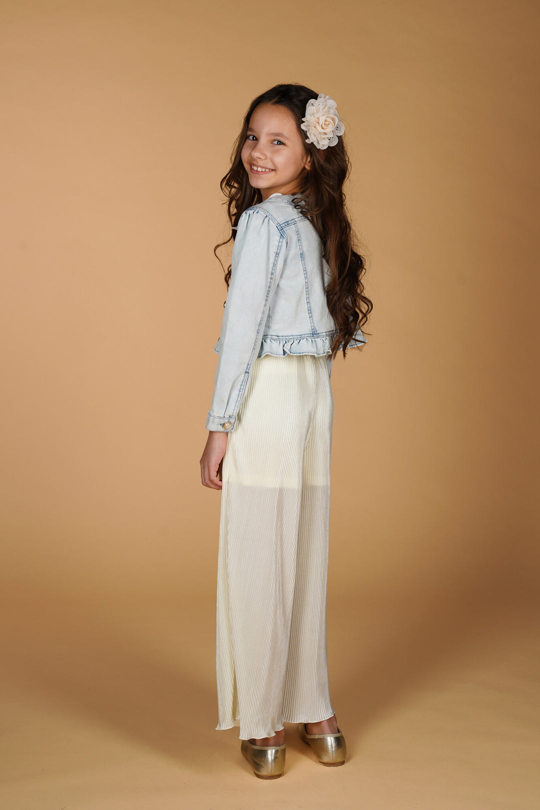 Kids jasje ANOUK denim summer jacket Classic Light Denim