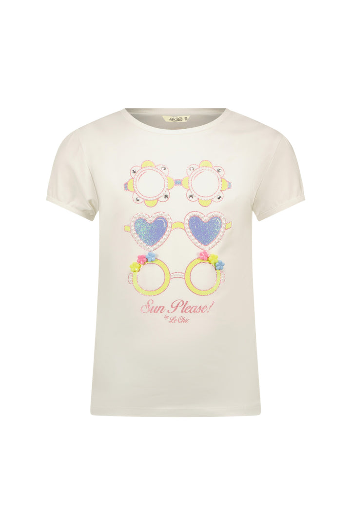 Kids T - shirt NOMMY sunglasses T - shirt Off White