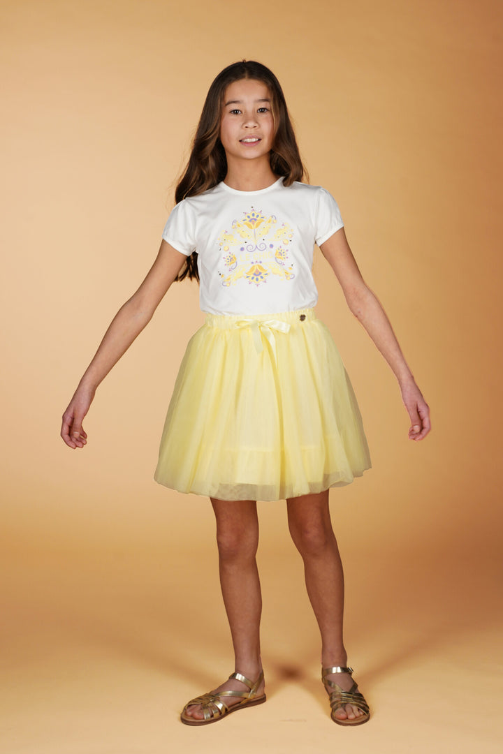 Kids rok TREACLE soft net summer skirt Sunny