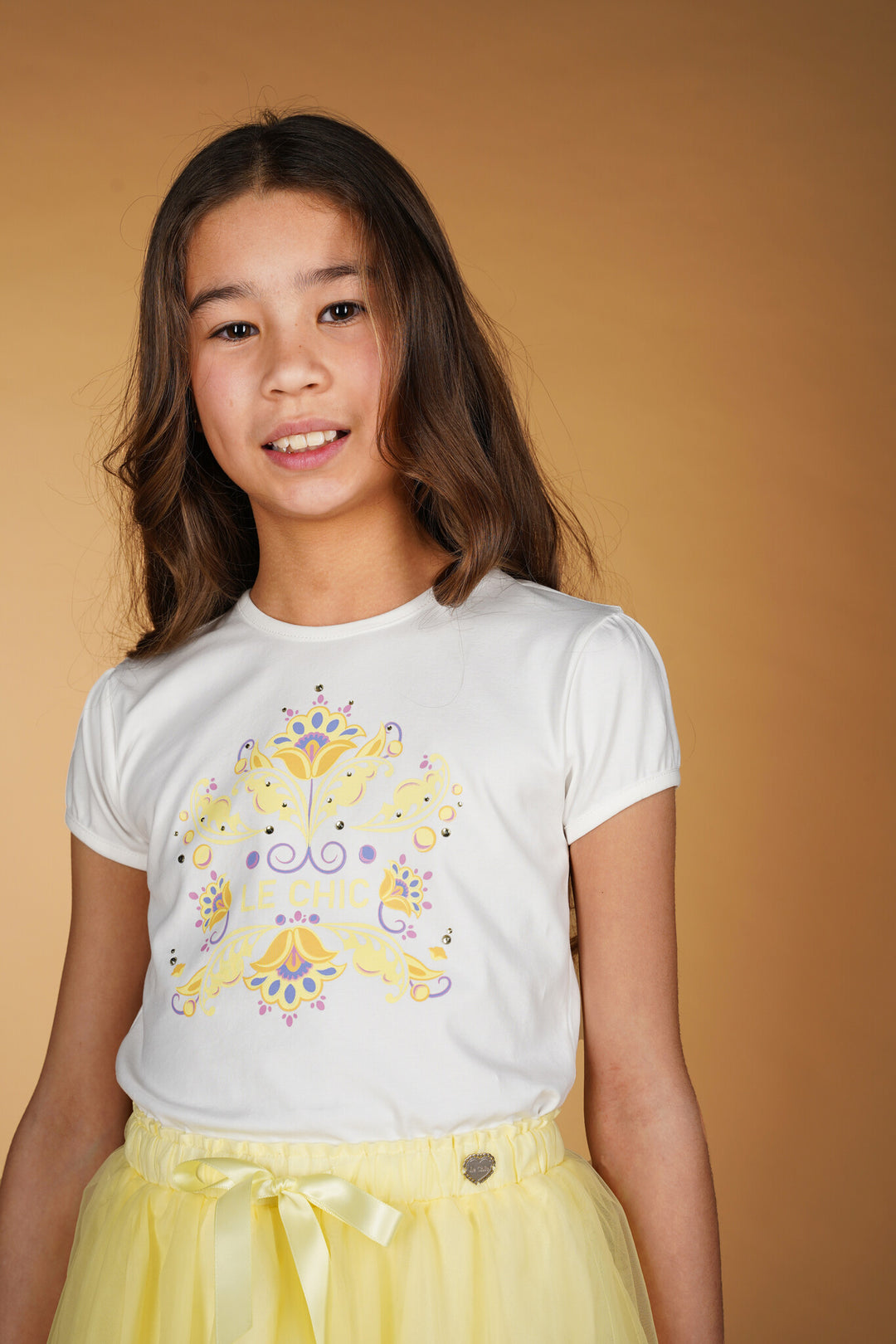 Kids rok TREACLE soft net summer skirt Sunny