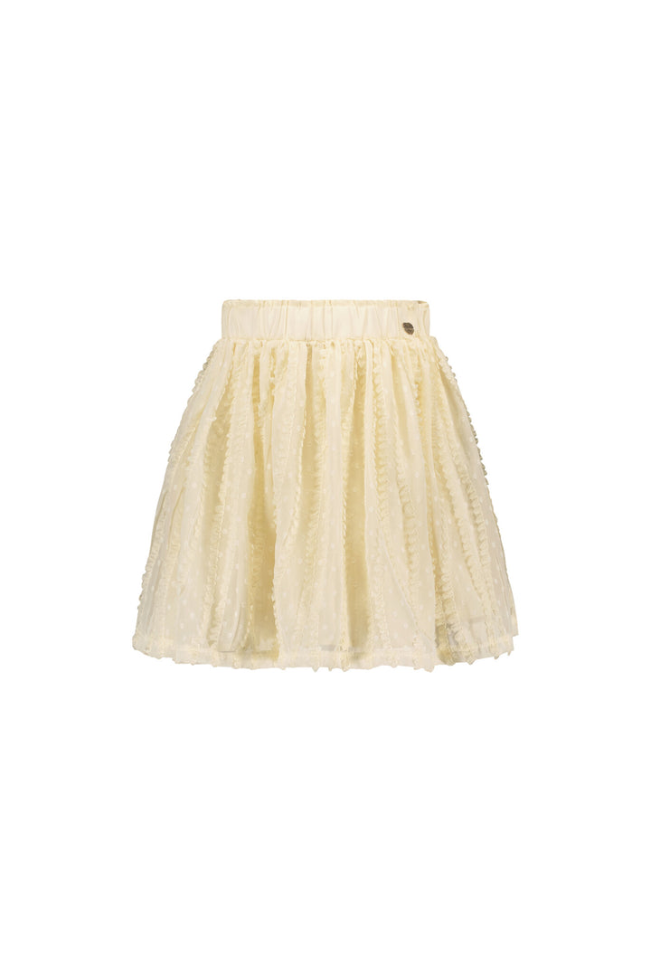 Kids rok TEDDIES dots & ruffles skirt Dreamy Creamy