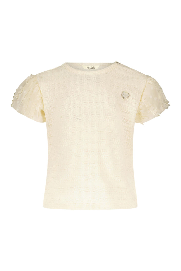 Baby T - shirt NARAY dots & ruffles T - shirt Dreamy Creamy