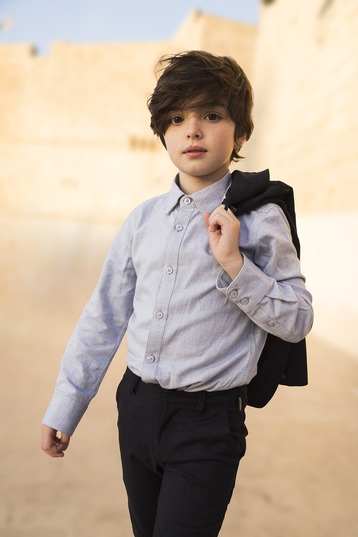 Blouse Leroi Ice blue Short skinny