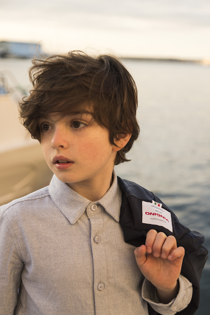 Blouse Leroi Ice blue Short skinny