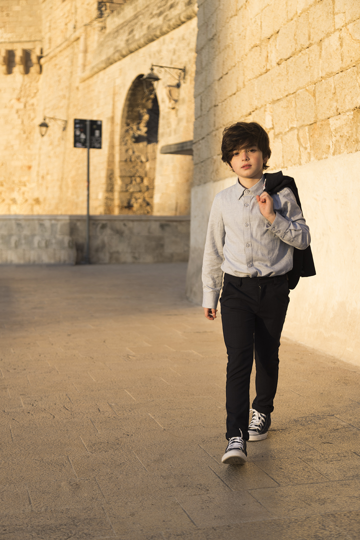 Blouse Leroi Ice blue Short skinny