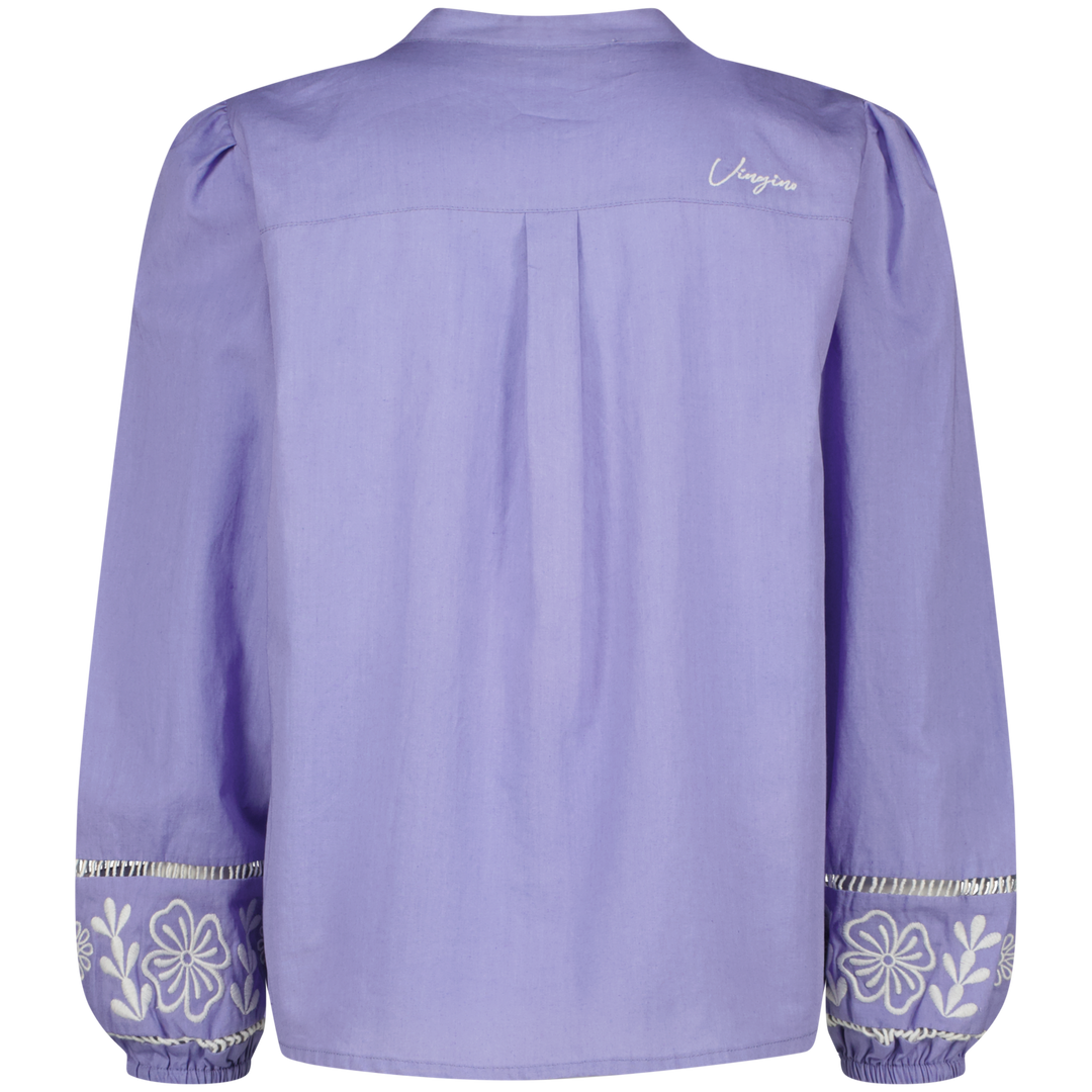 Blouse Laureen Daisy lilac Comfort