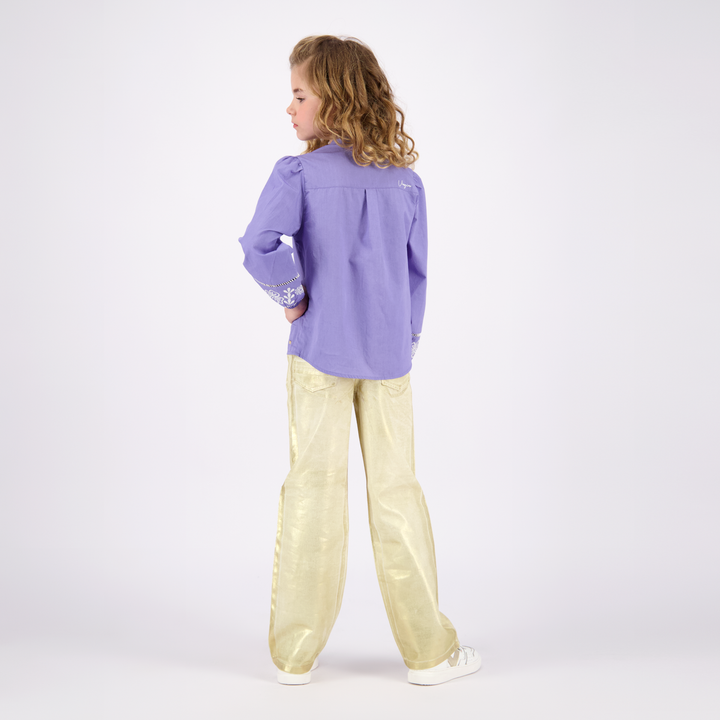 Blouse Laureen Daisy lilac Comfort