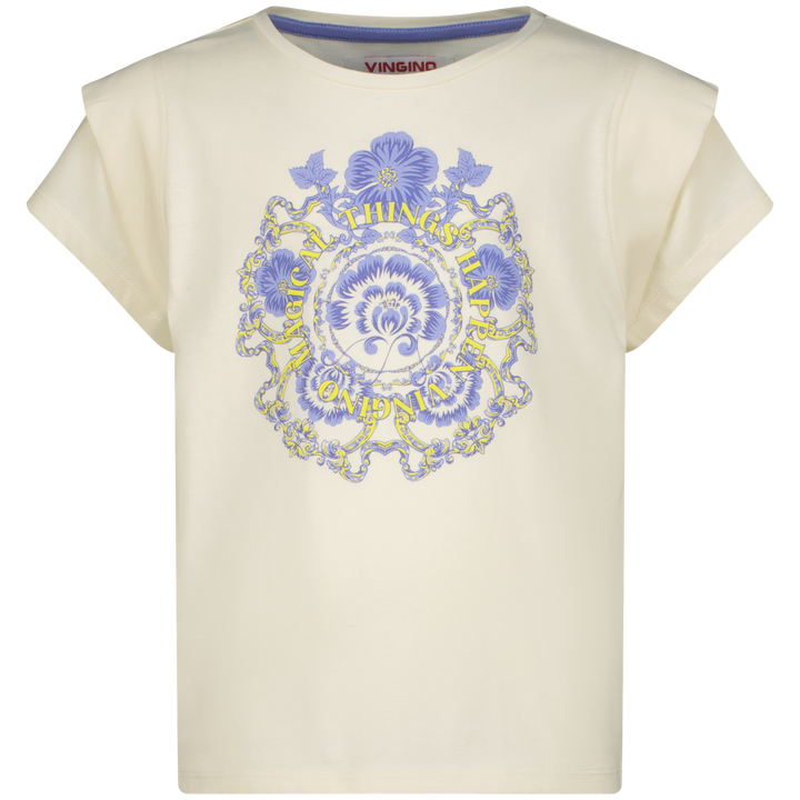 T - shirt Haze Macroon white Comfort