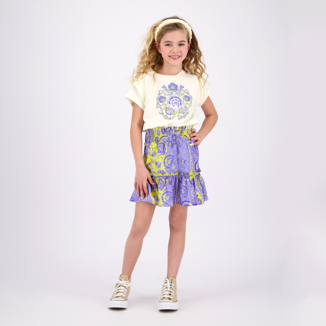 T - shirt Haze Macroon white Comfort