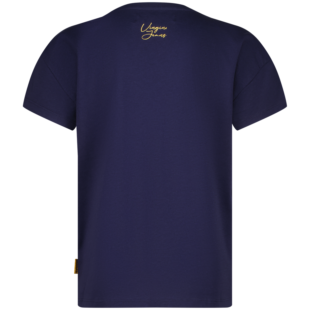 T - shirt Helyma Intense blue Jegging