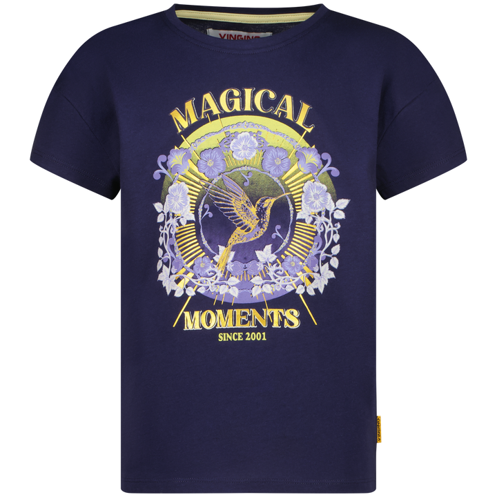 T - shirt Helyma Intense blue Jegging