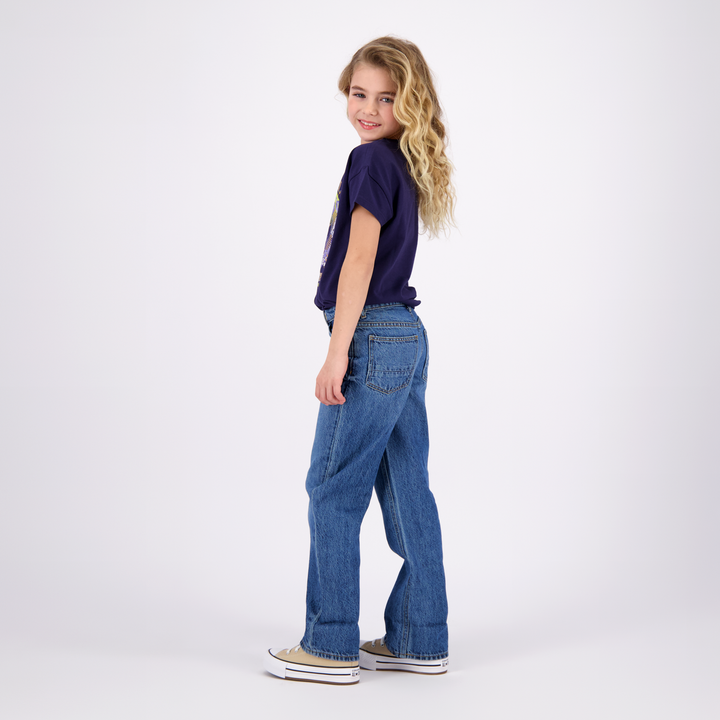 T - shirt Helyma Intense blue Jegging