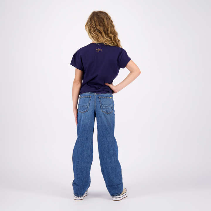 T - shirt Helyma Intense blue Jegging