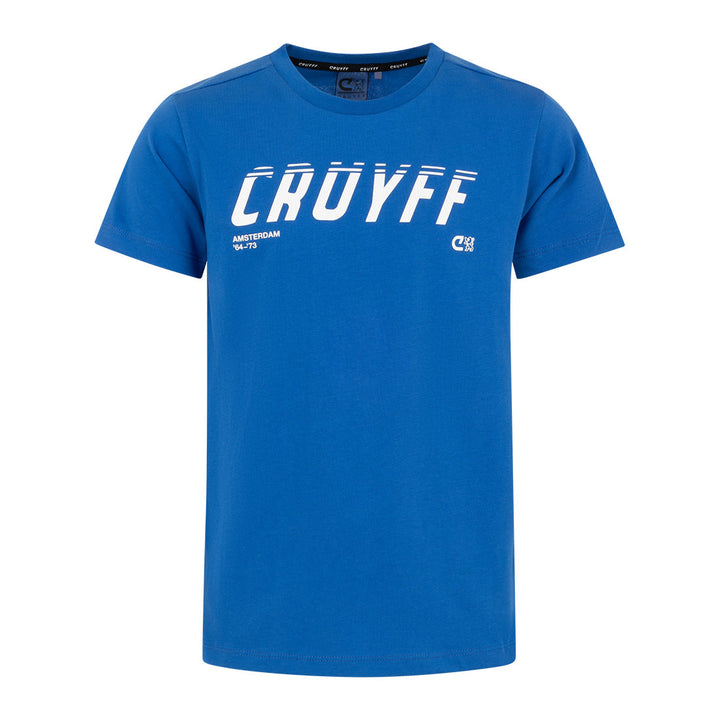 Sportbekleidung T-Shirt Kurzarm Rundhalsausschnitt Liga Shirt Blau