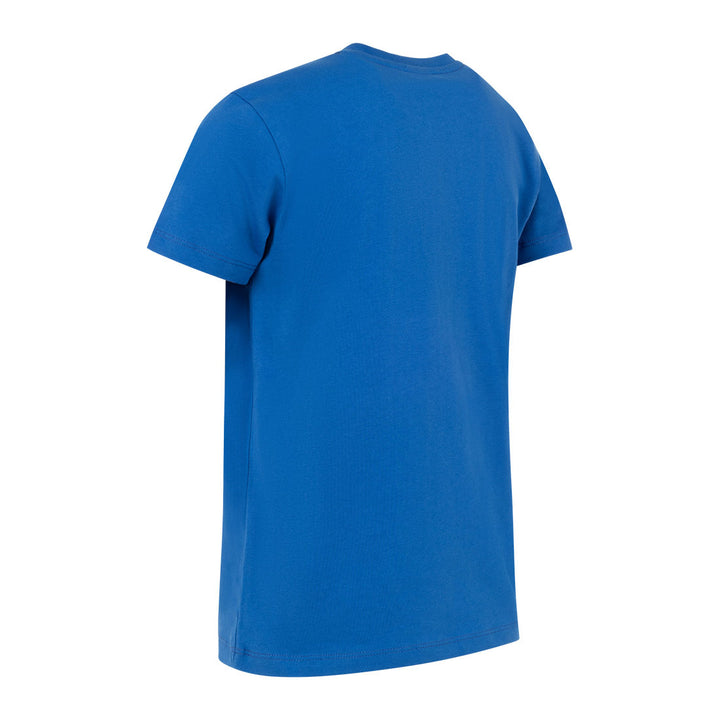 Sportbekleidung T-Shirt Kurzarm Rundhalsausschnitt Liga Shirt Blau