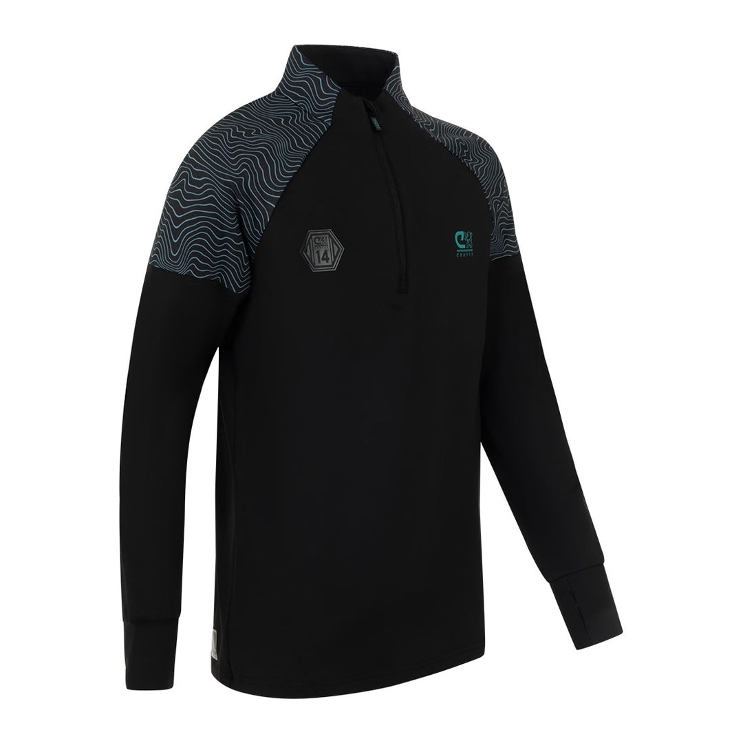 Sports Apparel top Icon 1/4 Zip Top Blue