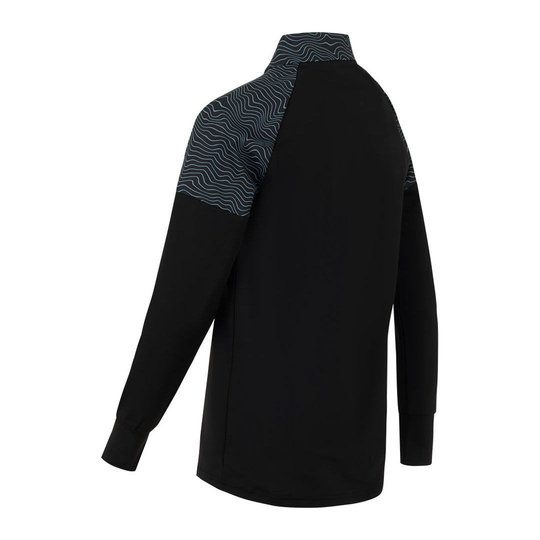 Sports Apparel top Icon 1/4 Zip Top Blue