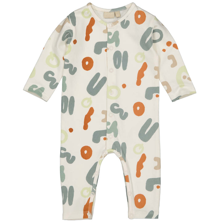 Jumpsuit DEANQNBS24 Weißes Grafikdesign