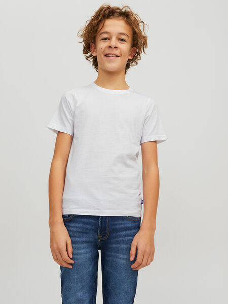 Kids T - shirt ORGANIC White Regular Fit