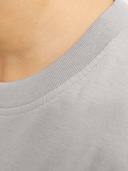 Kids T - shirt STAR Ultimate Grey White Relaxed Fit