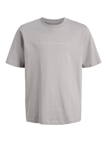 Kids T - shirt STAR Ultimate Grey White Relaxed Fit