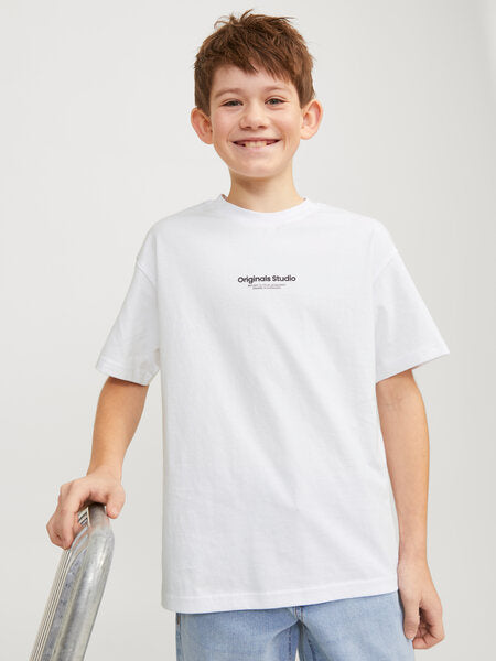 Kinder T-Shirt VESTERBRO Bright White LOOSE_Loose Fit