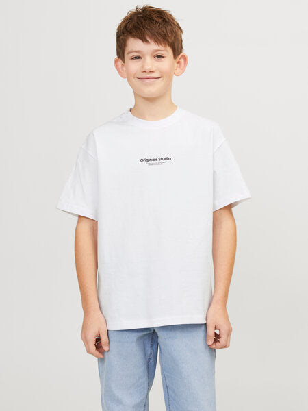 Kinder T-Shirt VESTERBRO Bright White LOOSE_Loose Fit
