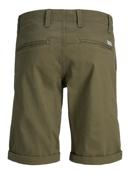 Kinder Shorts DAVID Dusty Olive Regular Fit