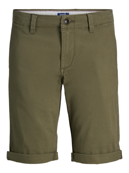 Kinder Shorts DAVID Dusty Olive Regular Fit