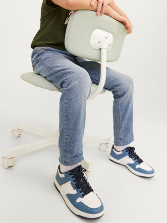 Mini spijkerbroek GLENN JJELASTICATED Blue Denim Slim Fit