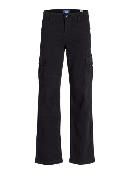Kids broek cargo KANE Black Relaxed Fit
