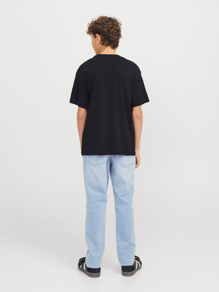 Kinder T-Shirt TAKA Schwarz Relaxed Fit