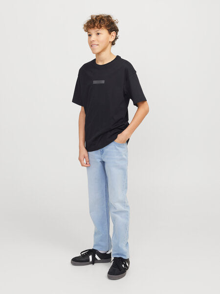 Kinder T-Shirt TAKA Schwarz Relaxed Fit