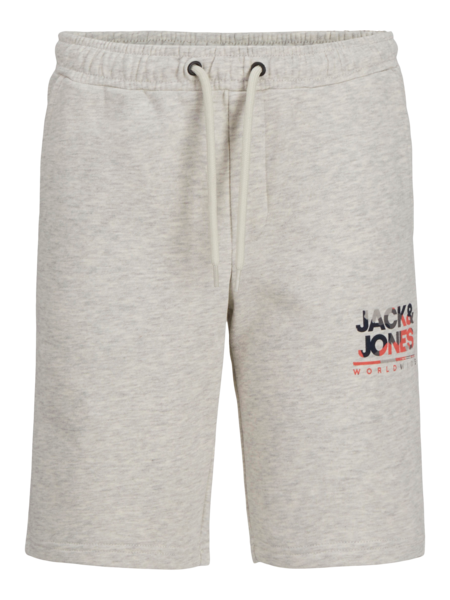 Kinder Shorts LUKE Weiß Melange SS25 Slim Fit