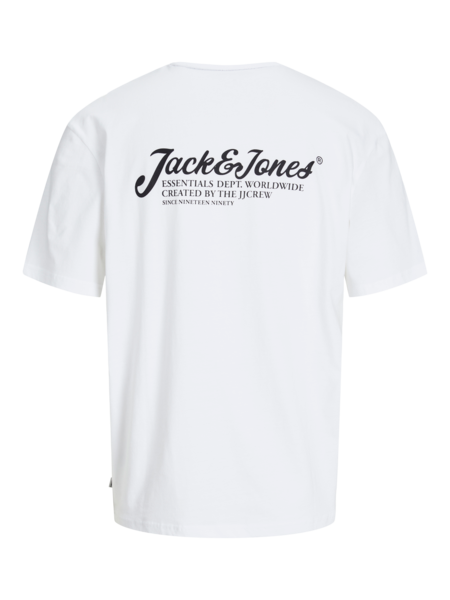Junior T - shirt BEAU White Regular Fit