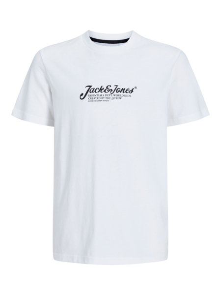 Junior T - shirt BEAU White Regular Fit