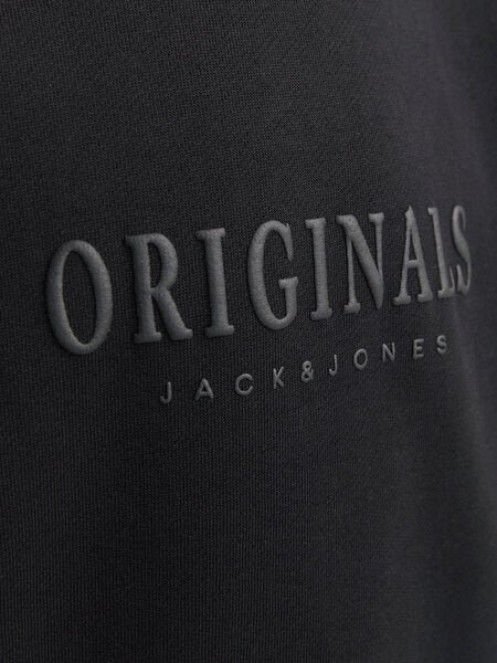 Kinderpullover FREDERIKSBERG Schwarz_Lockerer Schnitt