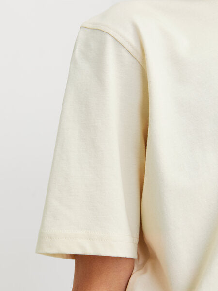 Kinder T-Shirt FREDERIKSBERG Antique White_Lockerer Schnitt